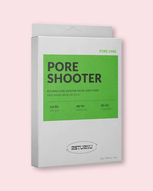 Mascarillas de tela facial reafirmante Pore Shooter Facial Sheet Mask 0012054_1