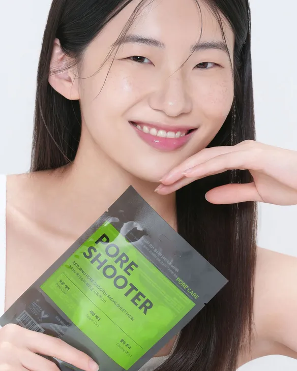 Mascarillas de tela facial reafirmante Pore Shooter Facial Sheet Mask 0012054_5